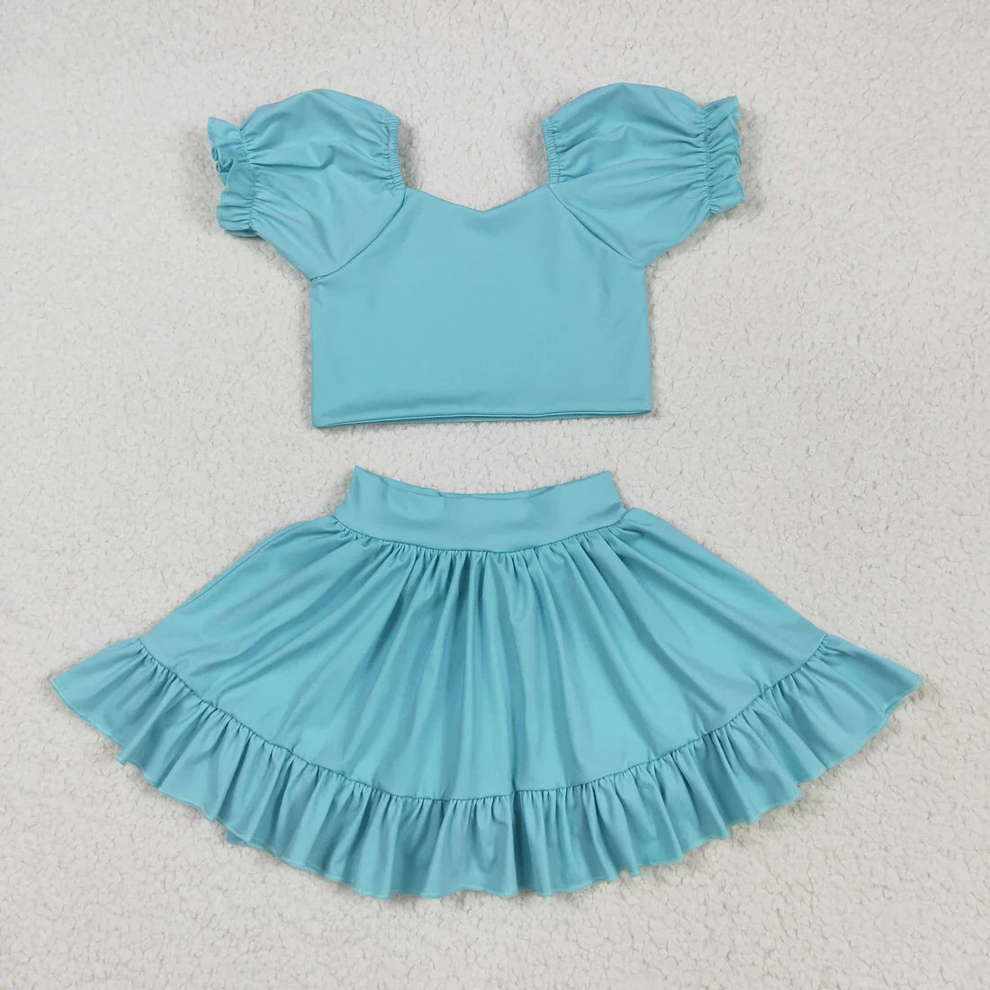 10.3 RST Sibling Baby Girls Shirts Skirt Shorts Bottom Yoga Active Clothes Sets