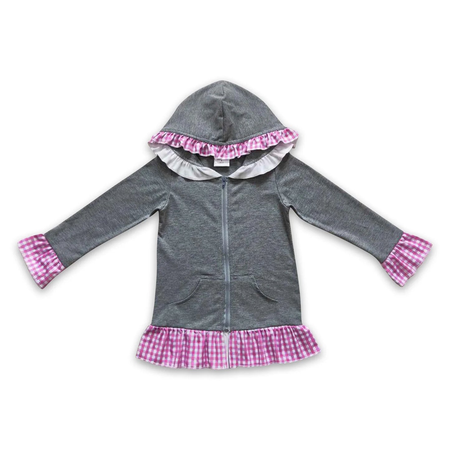 12.3 RST Sibling Baby Girls Hoodie Zip Cardigan Jackets Tops