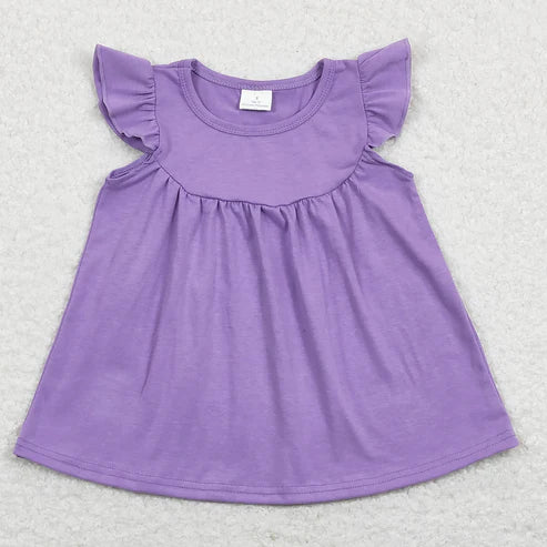 9.26 RTS Sibling Baby Girls Flowers Cakes Tee Shirts Top