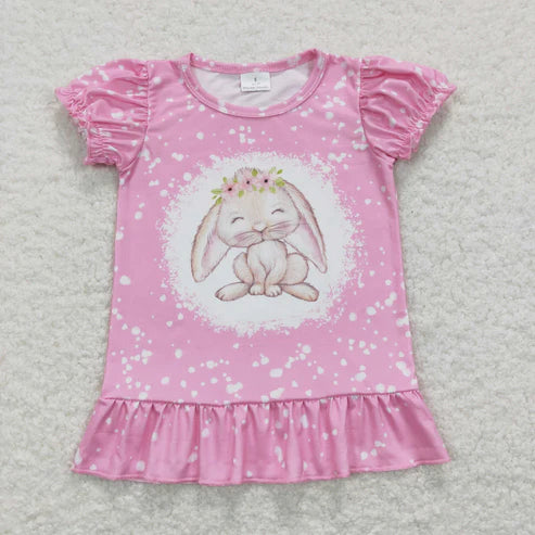 9.25 RTS Sibling Baby Boys Girls Eggs Rabbits Easter Tee Shirts Top
