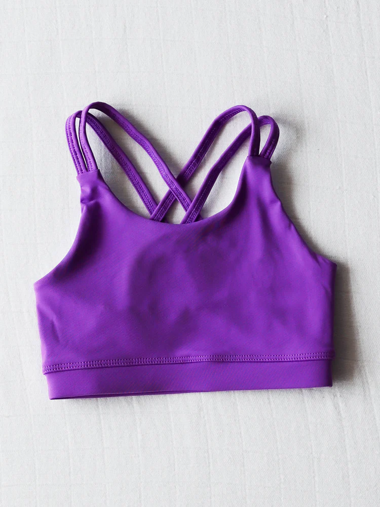 8.26 Pre order Baby Girls Summer Yoga Tank Top toddler girl clothes yoga yellow Sleeveless vest Top