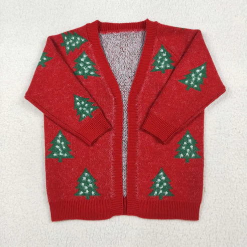 10.15 RTS Sibling Baby Girls Christmas Long Sleeve Sweaters Cardigans
