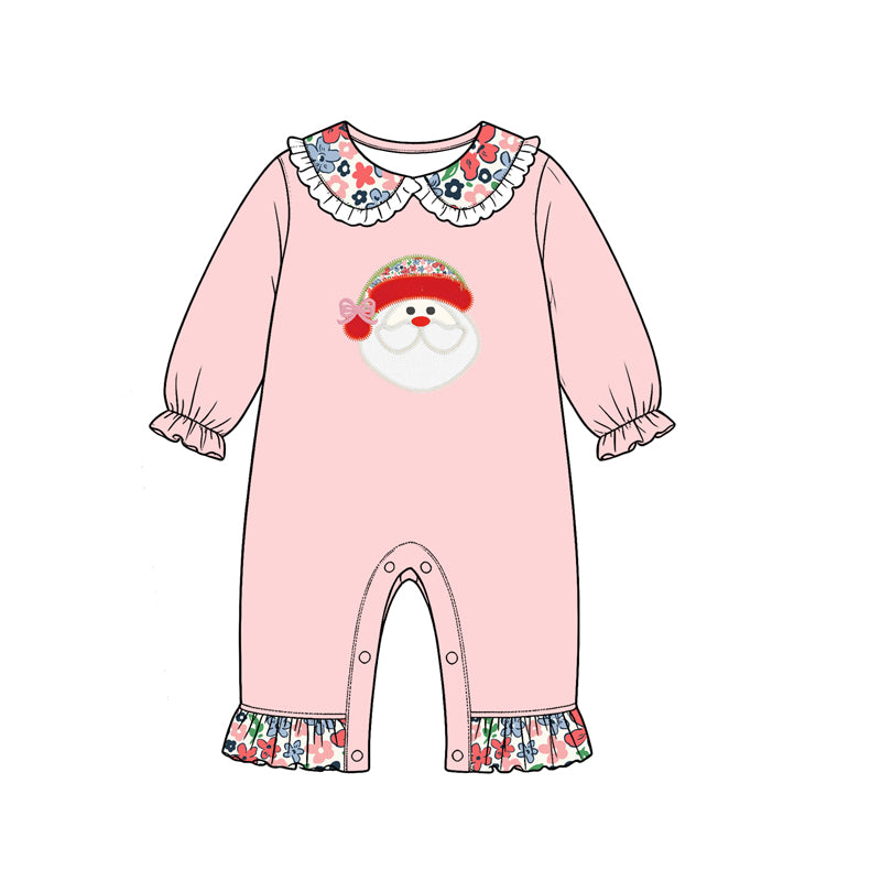 (Preorder new) No moq GLP3709 Baby Girls Burnt Orange Solid Long Sleeve Top With Ruffle Hem And Ruffle Cuff Drawstring Pant Set
