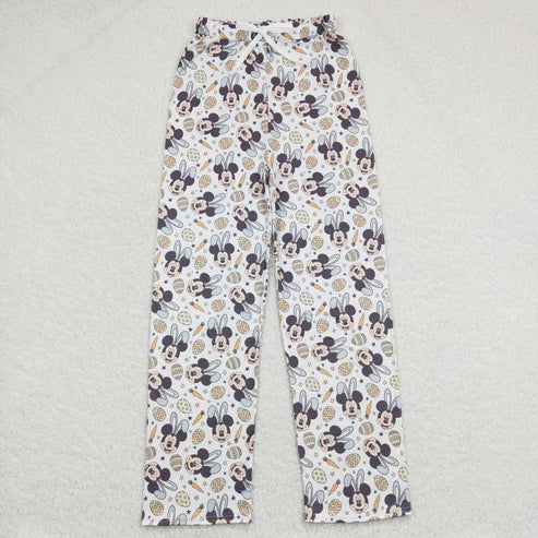 9.20 RTS Sibling Adult Women Cartoon Mouses Bows Singers Pajamas Flare Pants