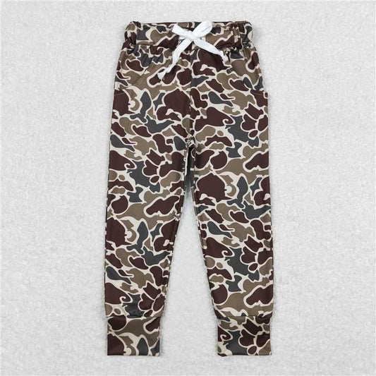 USA Warehouse (IN STOCK) P0433 Baby Boys Camouflage Pocket Pants Casual Comfortable Fit Children's Clothing