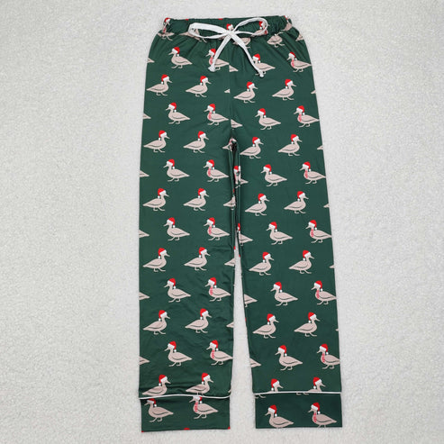 9.20 RTS Sibling Adult Men Women Santa Cows Holly Checked Christmas Pajamas Flare Pants
