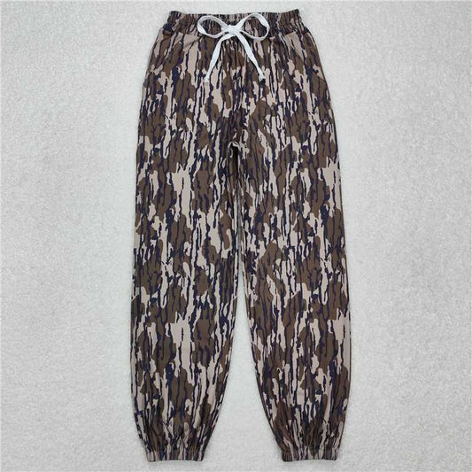 USA Warehouse (IN STOCK) P0726  Women's Bottomland Camo Pocket Pants Adult Camouflage Trousers with Pockets Outdoor Hunting Workwear