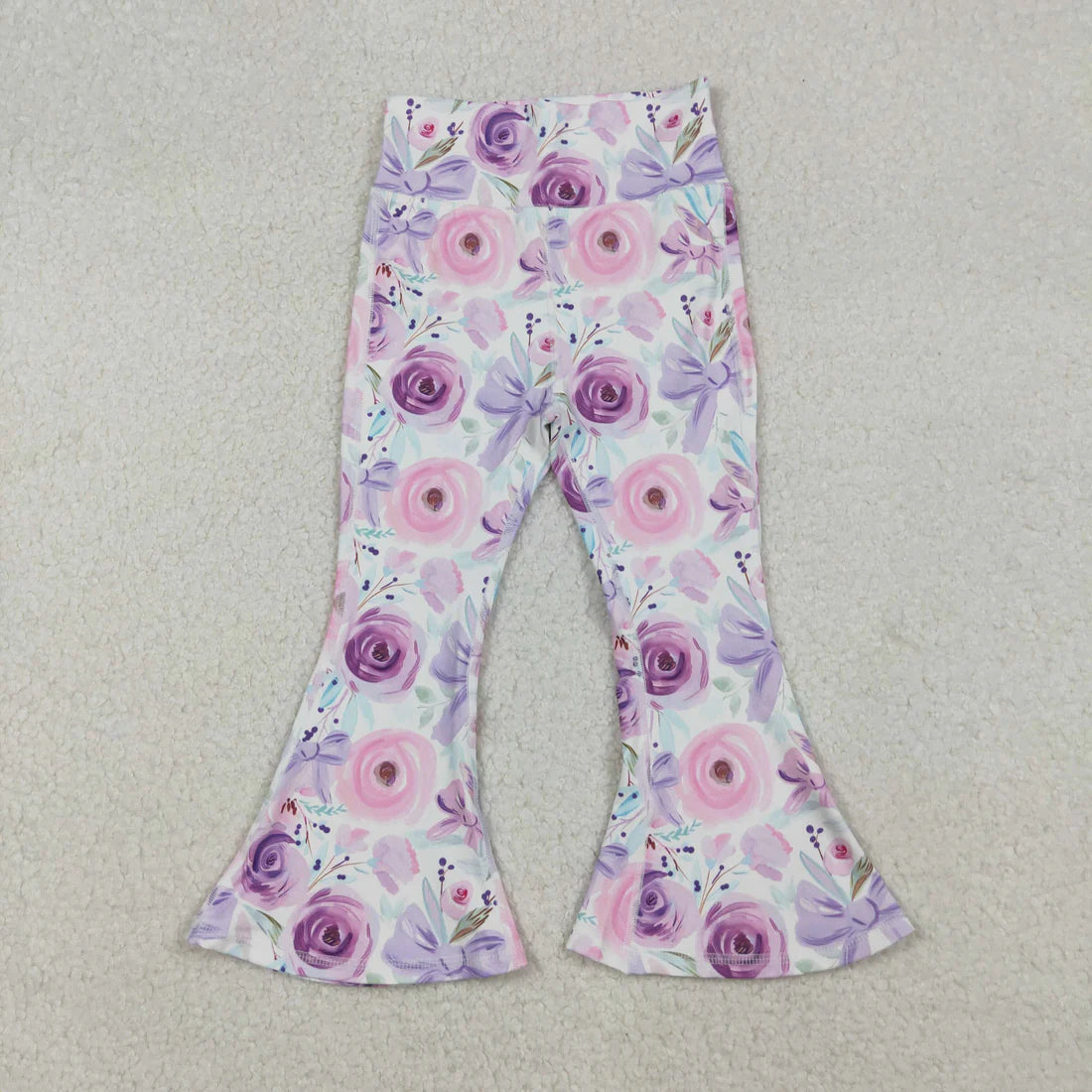 10.23 RST Sibling Baby Girls Yoga Active Bell Bottom Pants