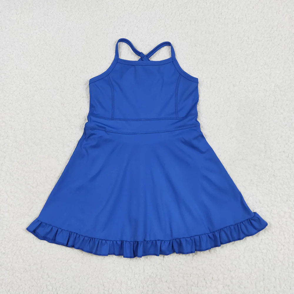 10.2 RST 5 Colors Sibling Baby Girls Athletic Active Wear Knee Length Dresses