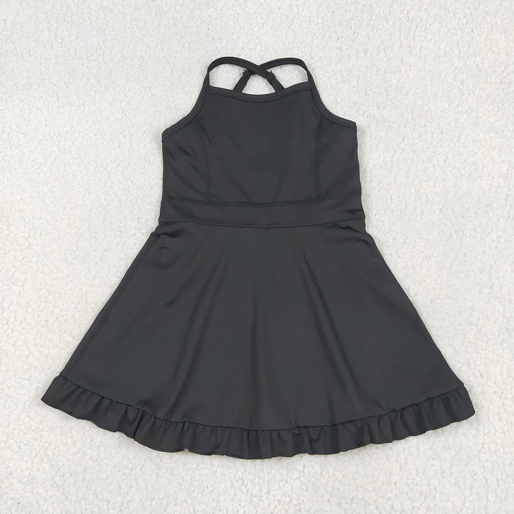 10.2 RST 5 Colors Sibling Baby Girls Athletic Active Wear Knee Length Dresses