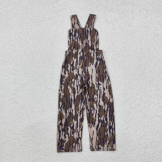 Baby Boys Bottomland Camo Straps Jumpsuits  SR1990