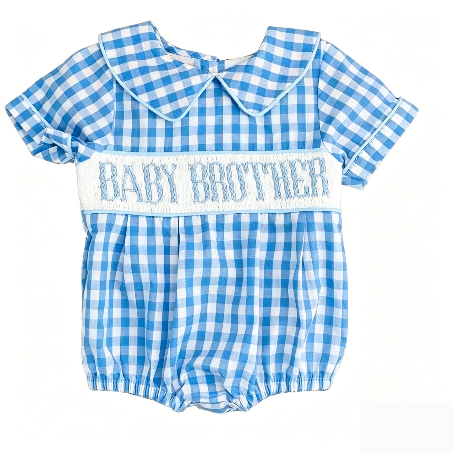 4.23 Pre order No Moq Baby Boys Girls Soft Plaid Short Sleeve Tops Rompers Dresses