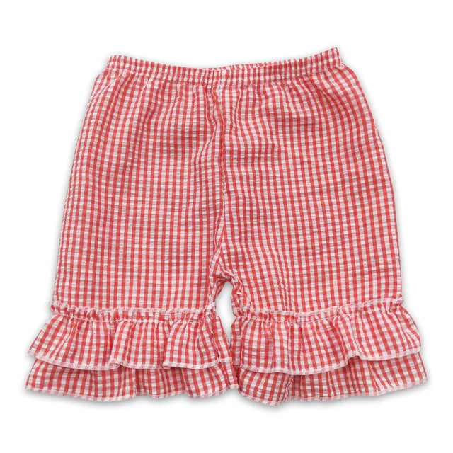 6.1 RTS NO MOQ (In stock)GT0462+SS0064 Lavender flutter sleeves cotton baby girls shirt with ruffle pockets summer cotton shorts(副本)