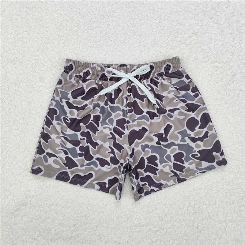 4.11 SS0079 RTS NO MOQ Baby Boys Summer Swimsuits Camo summer boy swim trunks