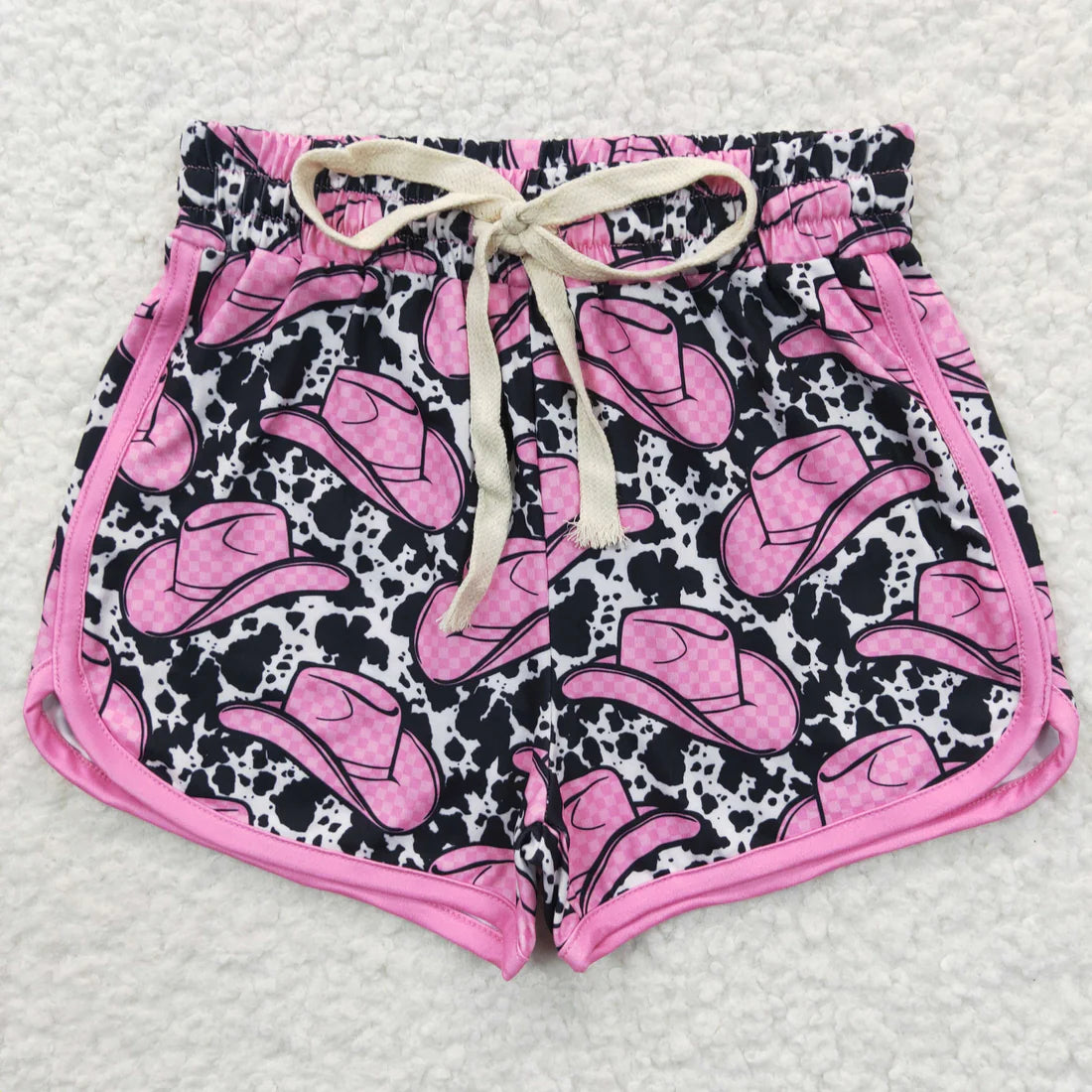 12.25 RTS 8 Colors Sibling Baby Girls Western Sports Summer Bottoms Shorts