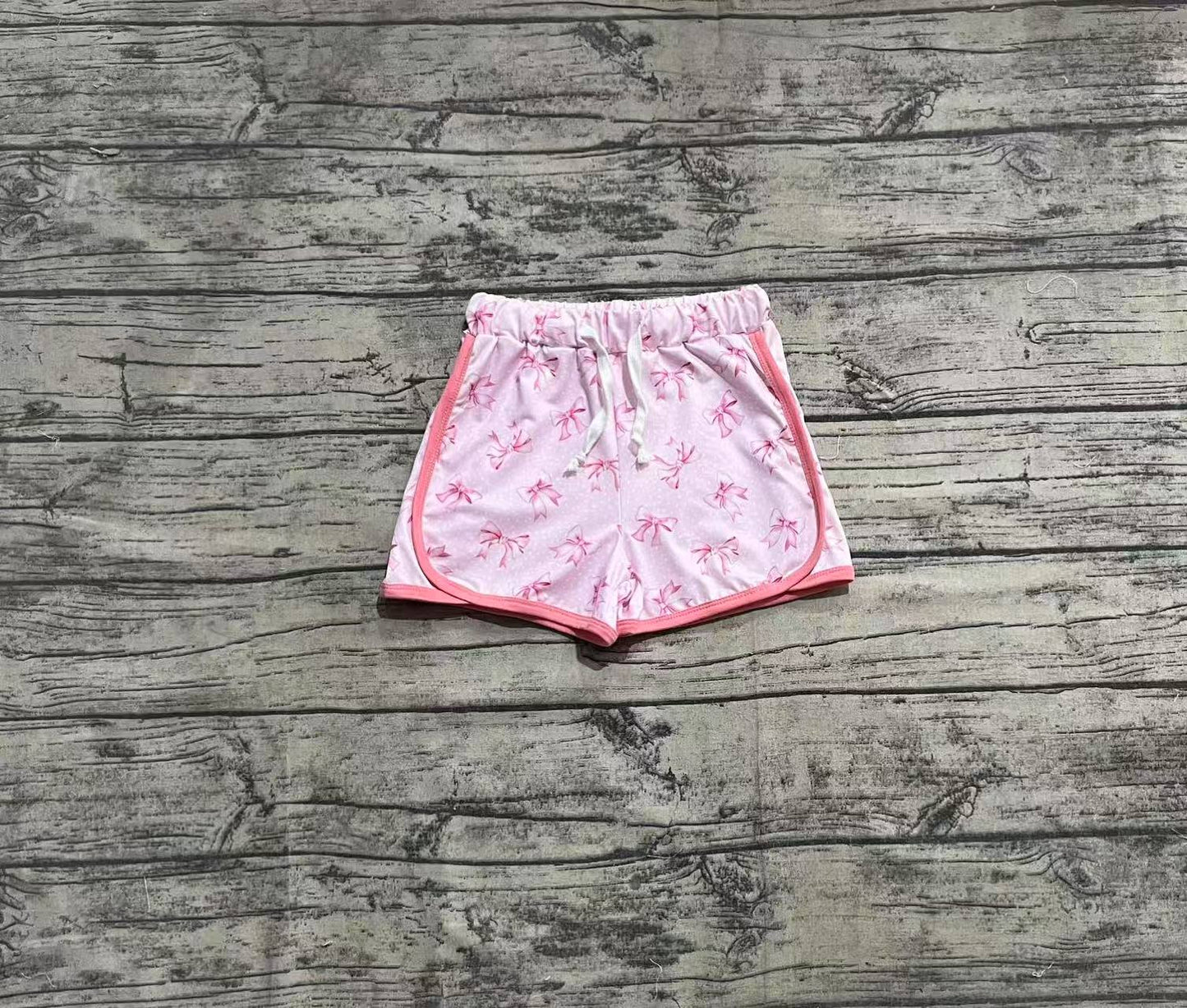 6.09 SS0462 Sample 10days Arrived RTS Baby Girls Summer Shorts Pink princess bow kids girls summer shorts