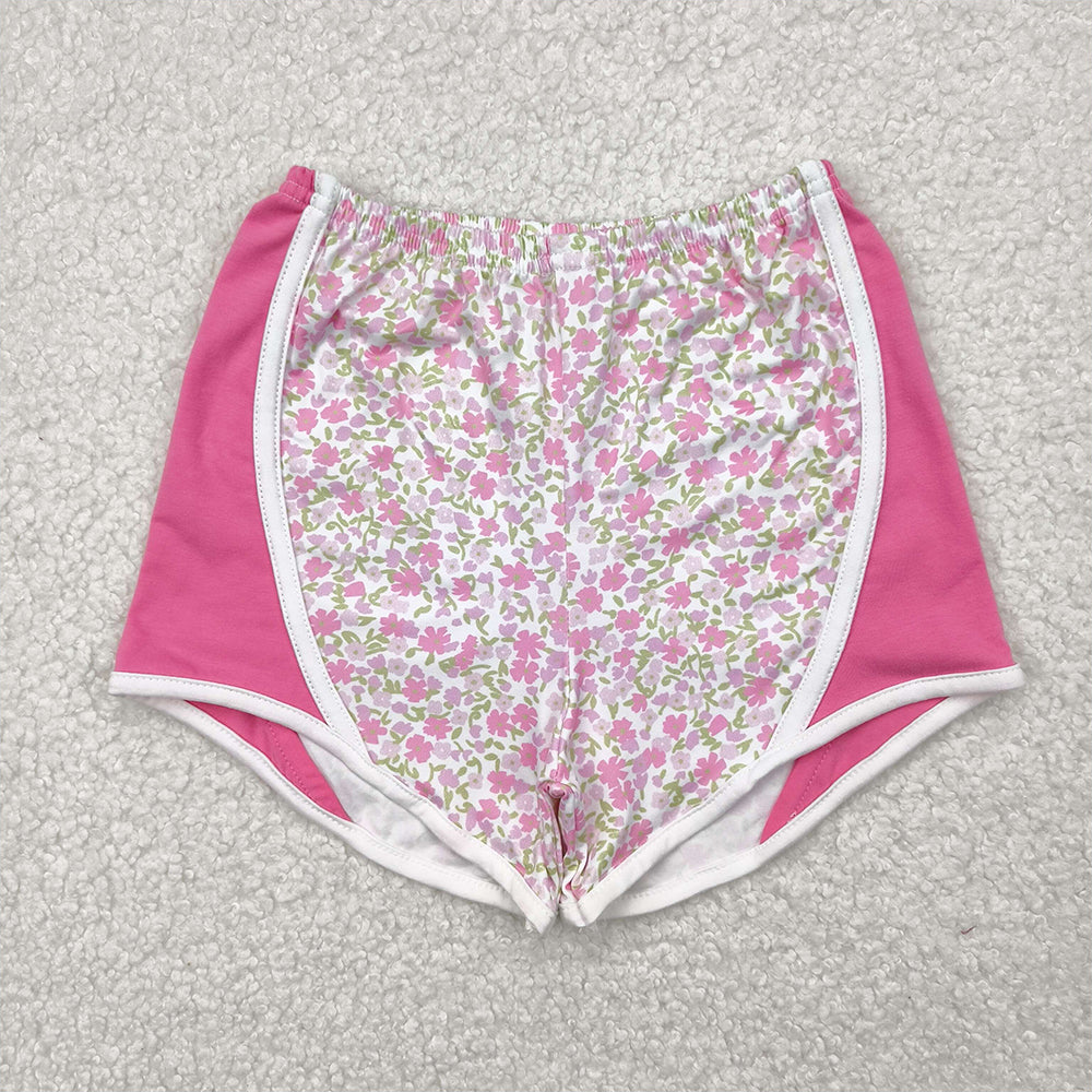 4.15 SS0523 RTS NO MOQ Baby Girls Summer Shorts baby girl clothes milk silk pink summer shorts