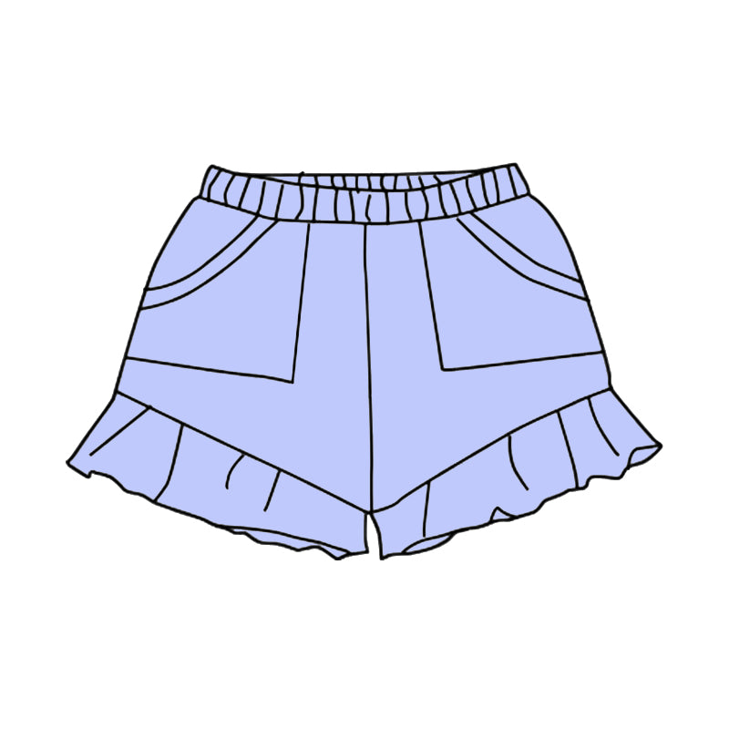 8.26 Pre order baby girls clothes cotton colorful summer shorts