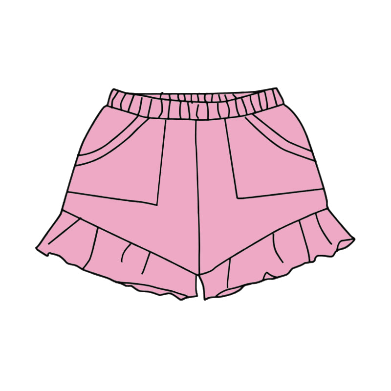 8.26 Pre order baby girls clothes cotton colorful summer shorts