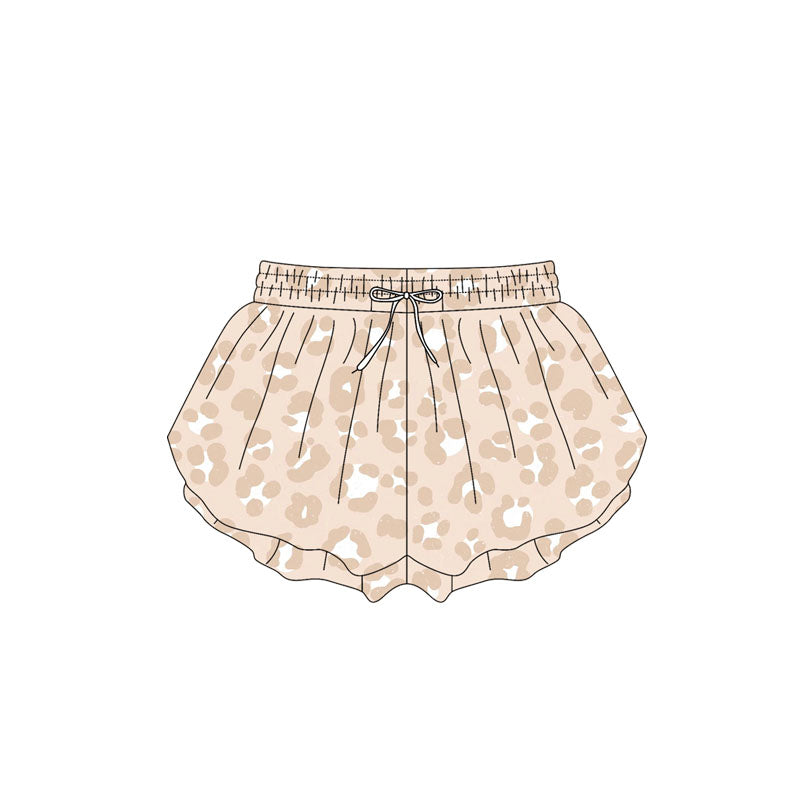 8.26 Pre order Baby Girls Summer Shorts baby girl clothes leopard pink summer shorts