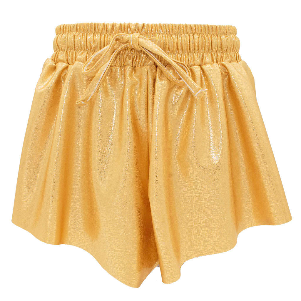 10.20 SS0687 Pre order No Moq Baby Girls Orange Ruffle Shorts Bottoms