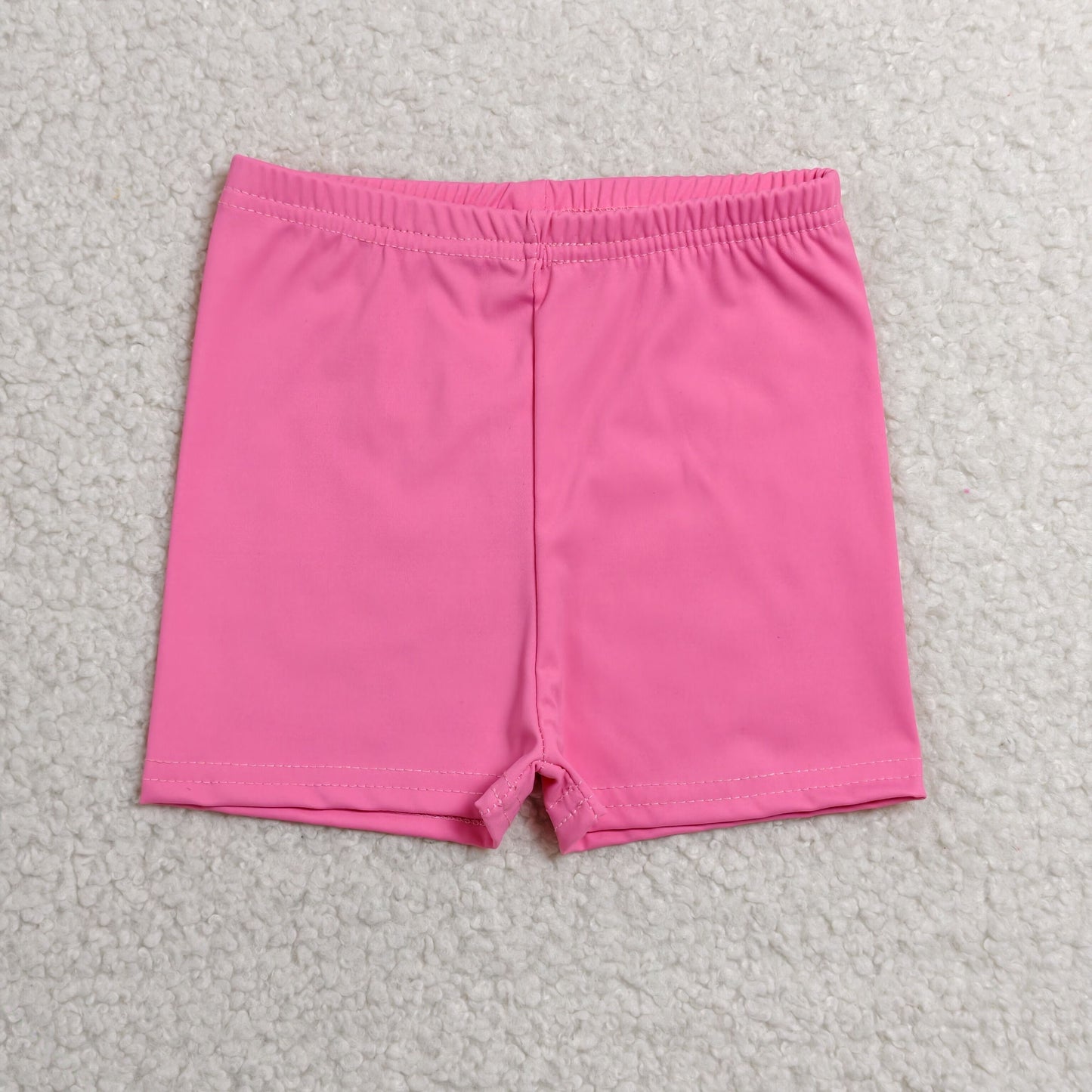 SS0826 RTS NO MOQ (In stock)Pink kids girls summer active shorts
