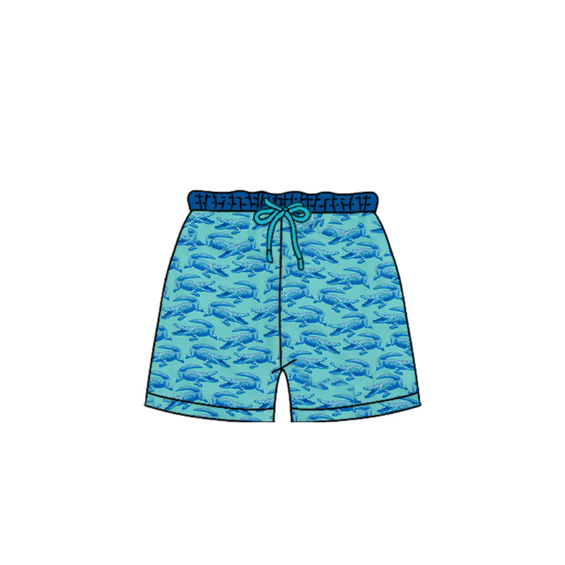 4.7 SS0887 Pre order No Moq Baby Boys Crocodiles Shorts Bottom