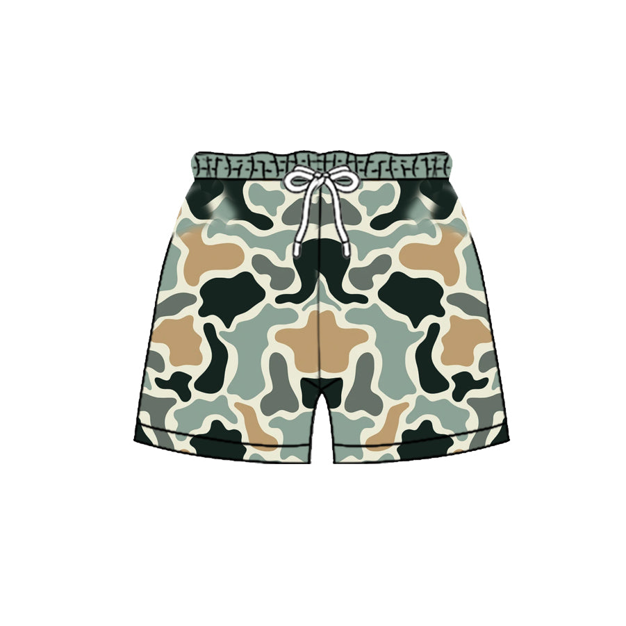 4.8 SS0892 Pre order No Moq Baby Boys Southern Camo Shorts Bottom