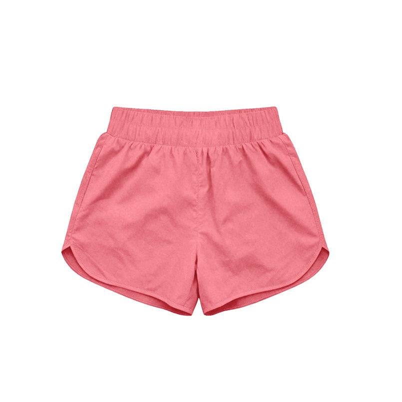 4.15 Pre order No Moq Baby Girls Short Sleeve Top Sport Short Yoga Active Clothes Sets