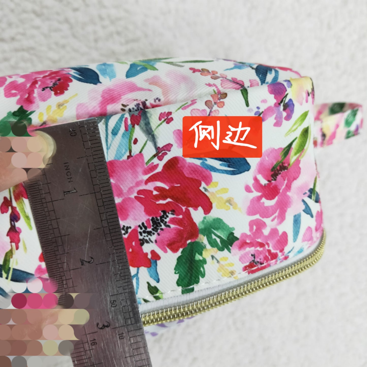 USA Shop (in stock)BA0102Lavender floral kids girls lunch box bag