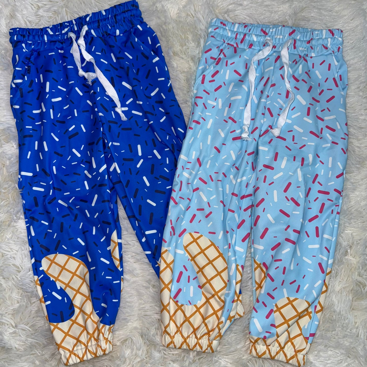 11.12 RST Sibling Baby Boys Pockets Sprinkles Drip Yoga Active Jogger Pants