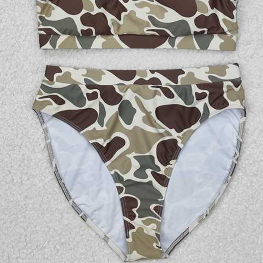 S0476 New Rts No Moq 8-9 Days By Air Arrived it Camo adult women summer swimsuit