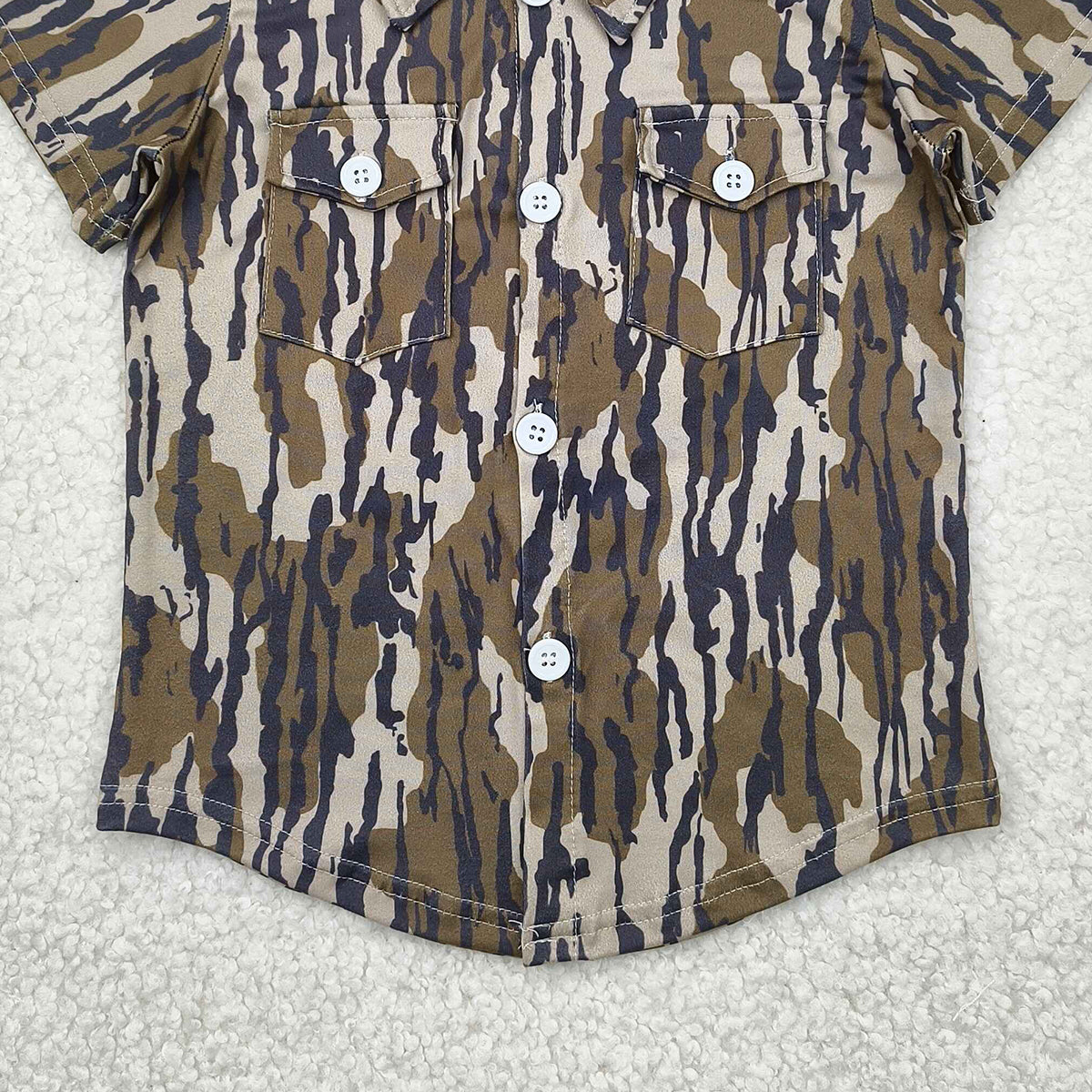 6.27   BT1201 RTS NO MOQ Baby Boys Summer Tops toddler boys clothes camouflage short Sleeve Top