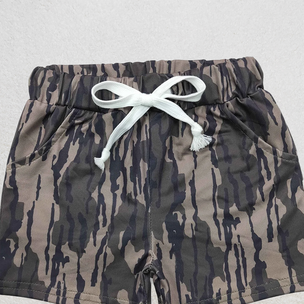SS0201 RTS NO MOQ Baby Boys Summer  Shorts Baby Boys clothes Summer Camouflage Shorts
