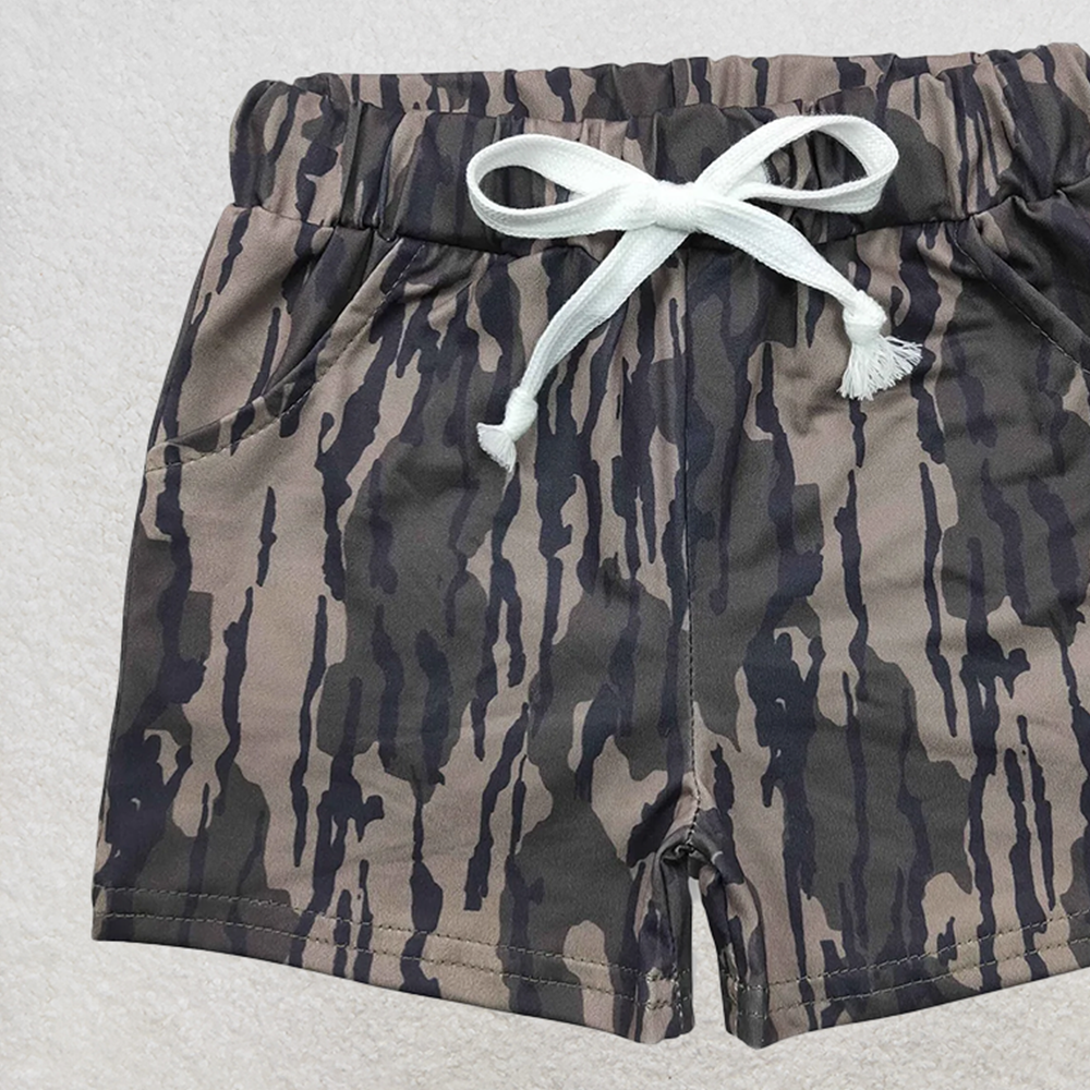 SS0201 RTS NO MOQ Baby Boys Summer  Shorts Baby Boys clothes Summer Camouflage Shorts