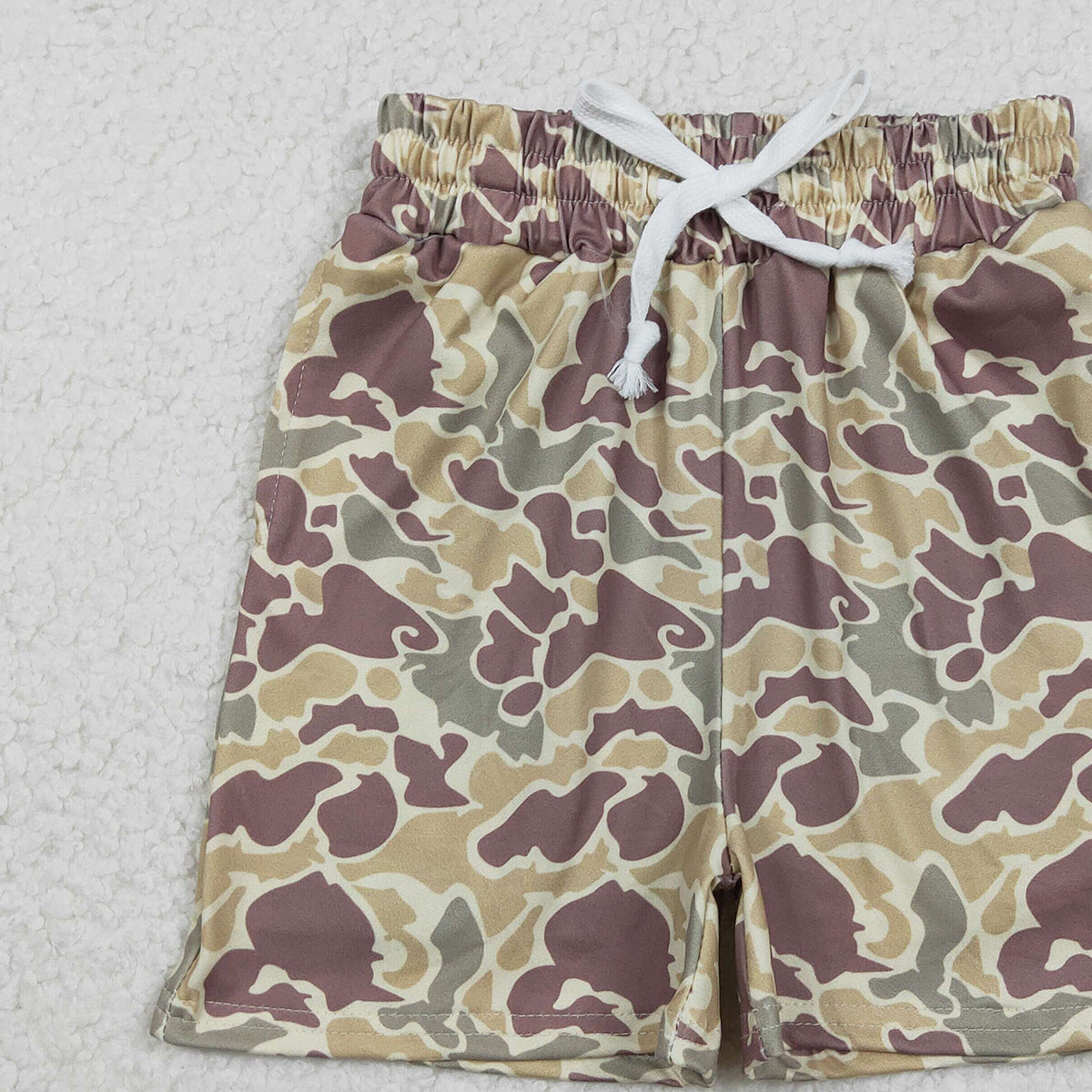 11.22 RTS NO MOQ （In stock）SS0696 Baby Boys Summer Shorts Baby Boys Southern Khaki Camo Pockets Shorts Bottoms