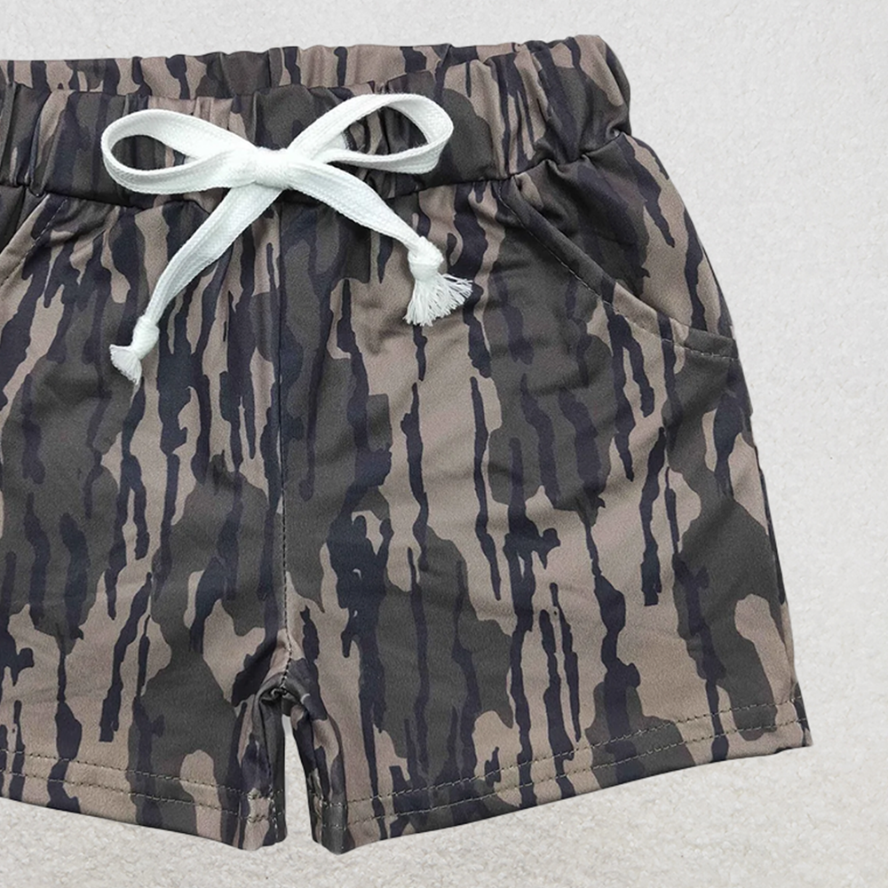 SS0201 RTS NO MOQ Baby Boys Summer  Shorts Baby Boys clothes Summer Camouflage Shorts