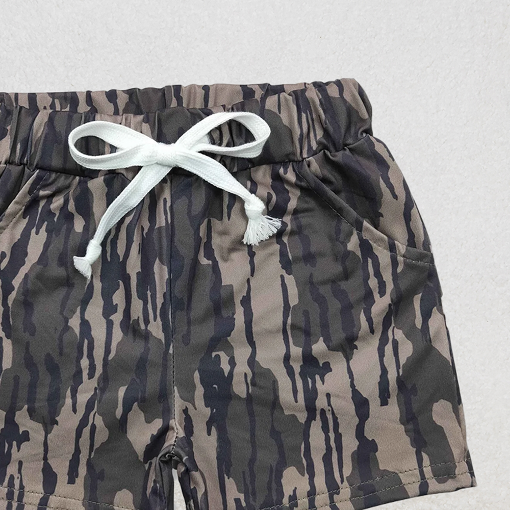 SS0201 RTS NO MOQ Baby Boys Summer  Shorts Baby Boys clothes Summer Camouflage Shorts