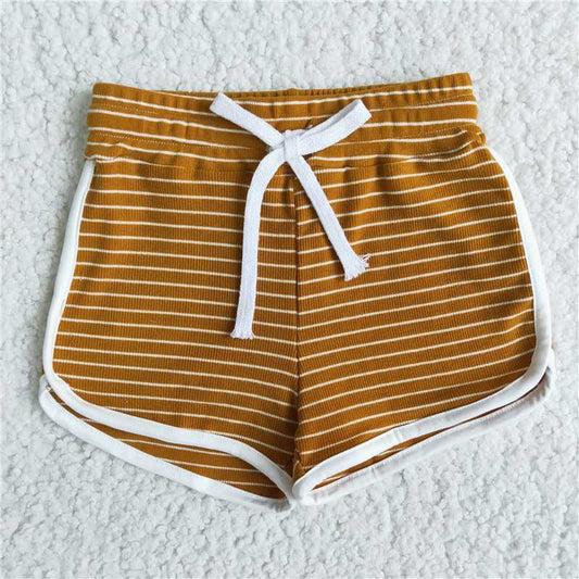 B0-16  Baby girls summer sports design shorts 8