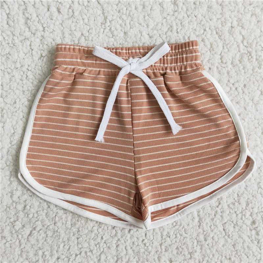 B0-19  Baby girls summer sports design shorts 15