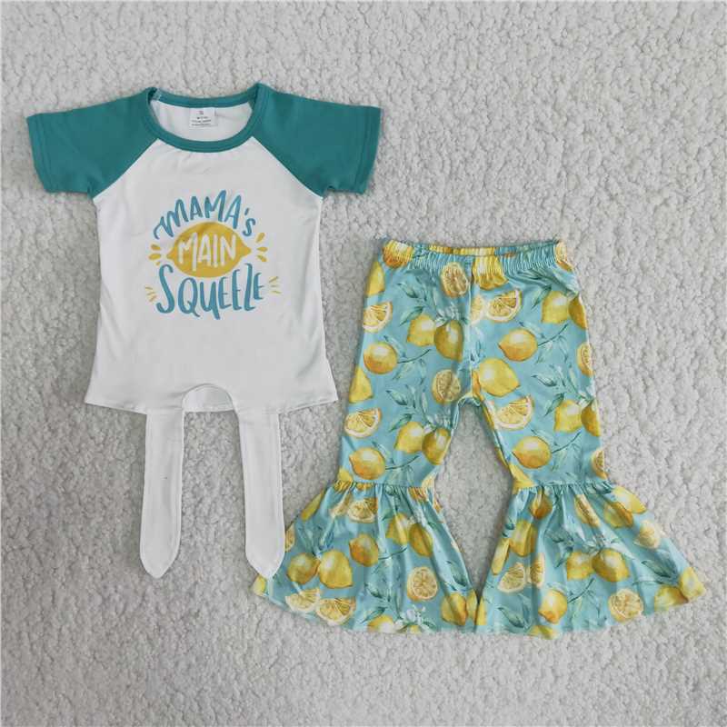 B13-14  Mama's squeeze bell lemon set