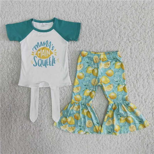 B13-14  Mama's squeeze bell lemon set