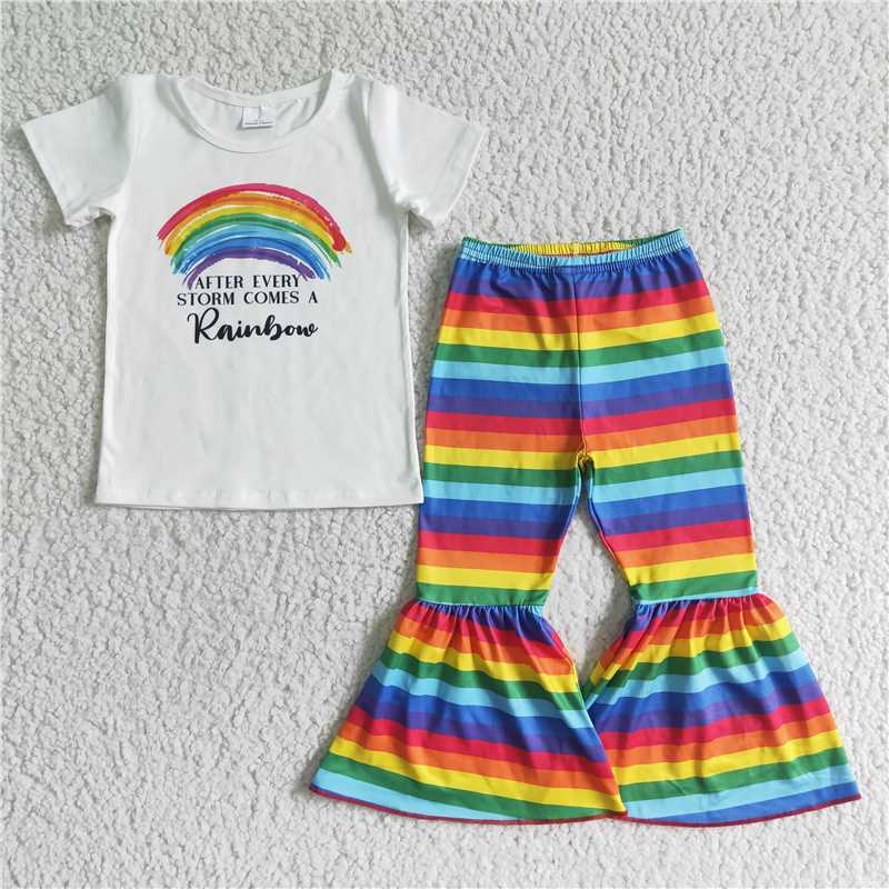 B14-3  Rainbow bell set