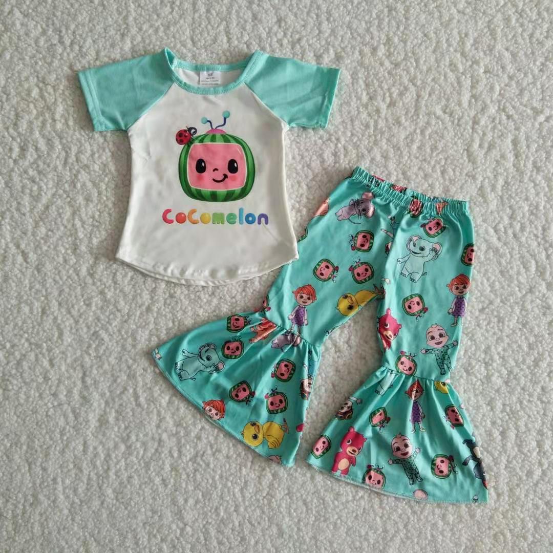 C12-3 cocomelon short-sleeved trousers suit