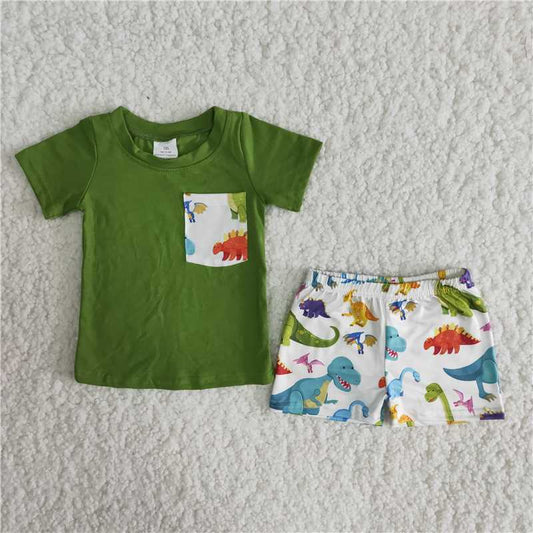 A16-12  Dinosaur boy soft set