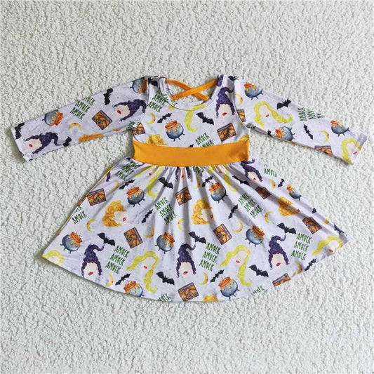 6 A13-4  Halloween witch dress