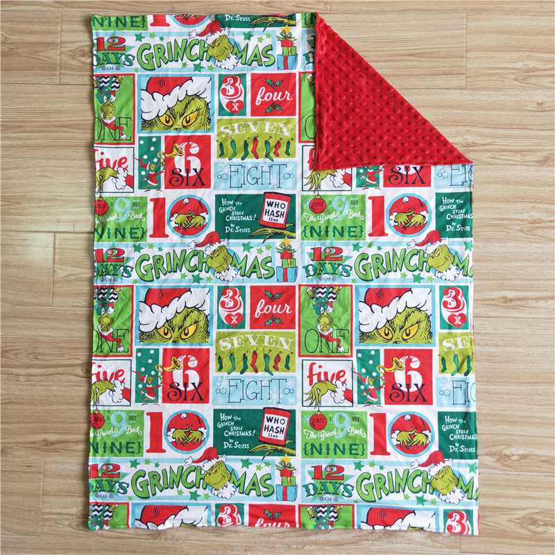 6 B6-20  Grin Christmas blankets