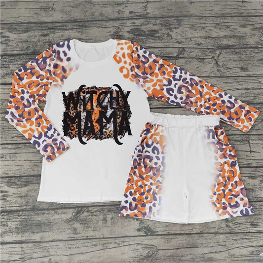 GLS0001  Adult women Halloween with shorts sets