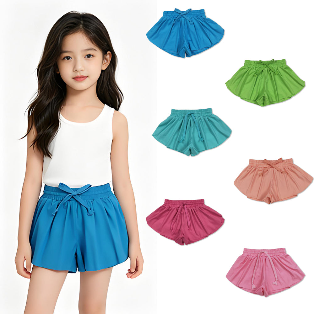 RTS Sibling Hot kids girls activewear summer yoga shorts