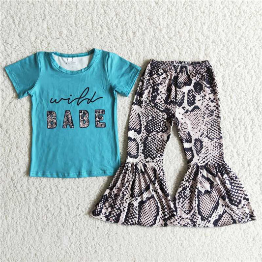 B10-1  Wild babe snake skin set